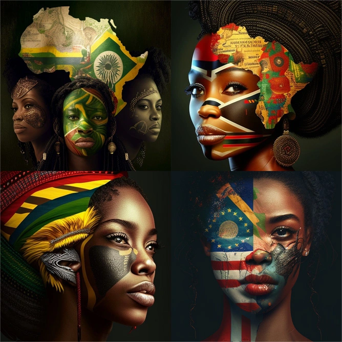 cultura Brazil Africa e U.S.A